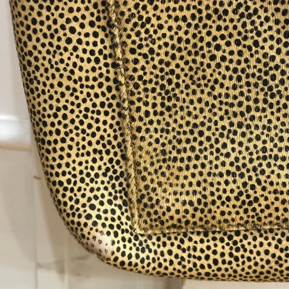 Madewell Tan and Brown Calf Hair Animal Print Women's Crossbody Bag - Picture 4 of 16